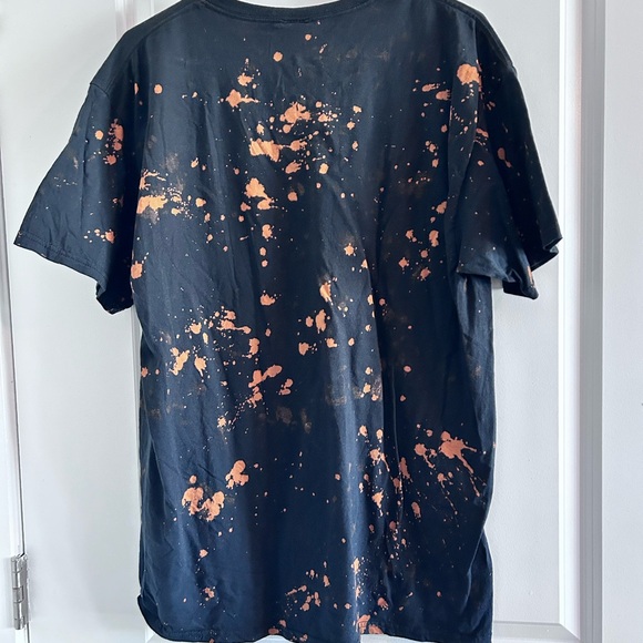WUTANG • Black Bleached T-Shirt • Large - Picture 3 of 5